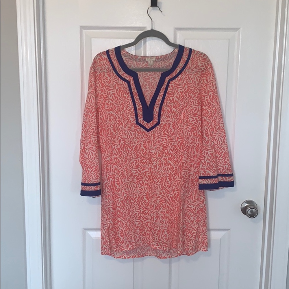 J. Crew Coral Tunic XL
